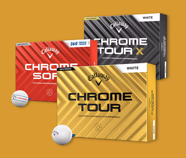 Chrome Golf Balls