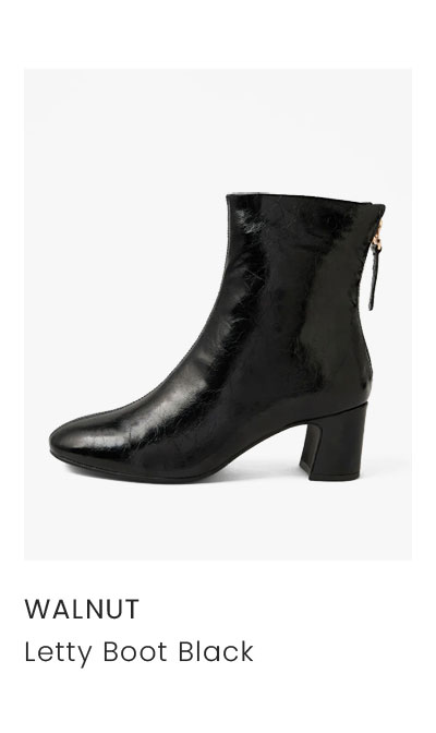 WALNUT LETTY BOOT BLACK