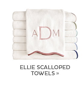 Ellie Scalloped Towels