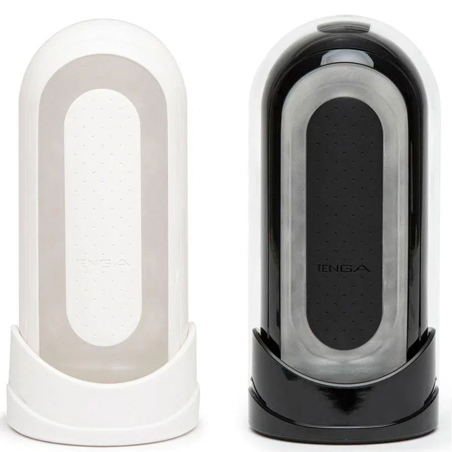 Image of Tenga Flip Zero 0 |  Reusable Realistic Male Masturbator Black/White