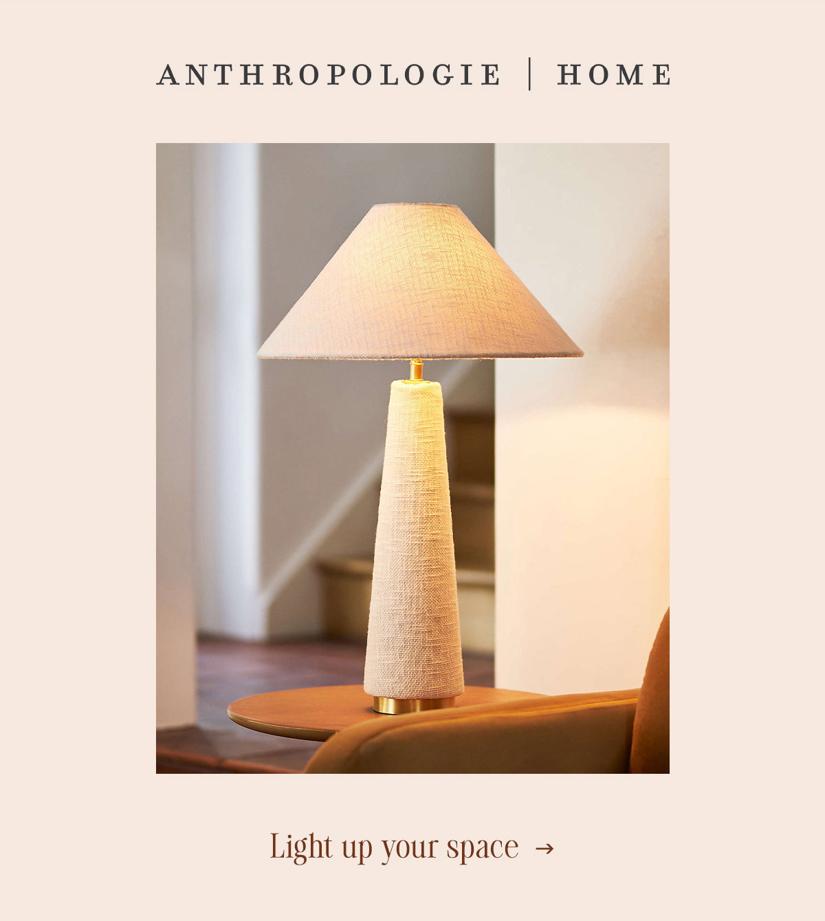 anthropologie home, light up your space