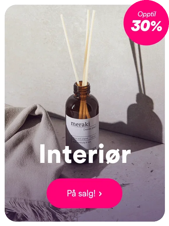 Home og interiør på salg!