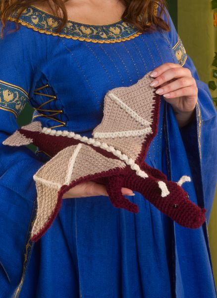 Free I Am Fire Crochet Dragon Amigurumi Pattern