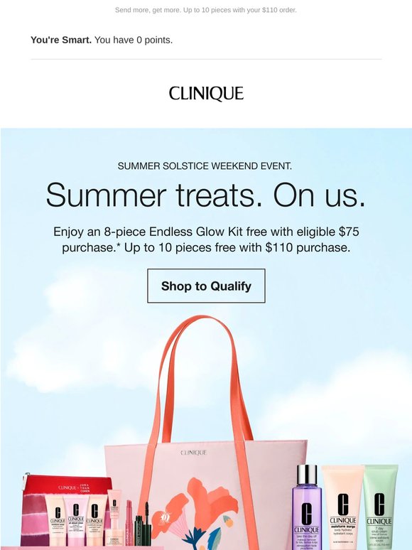 Get a free 8-piece kit with eligible $75 order.