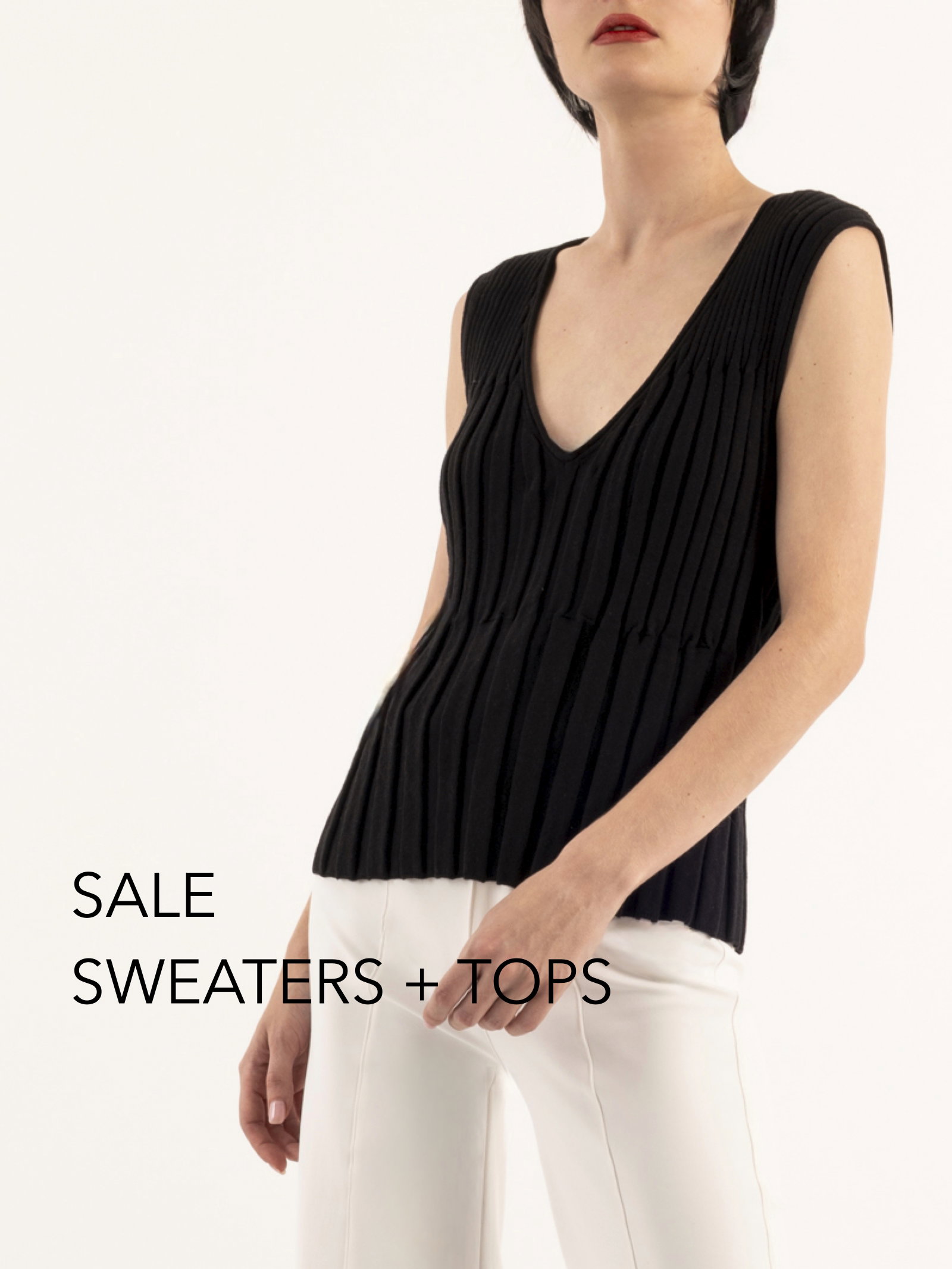 shop sale sweaters and tops image