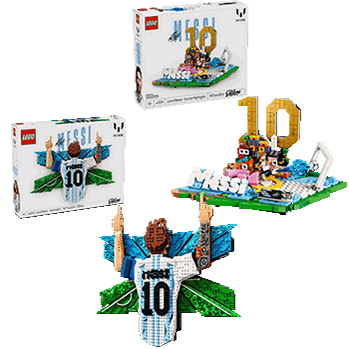 LEGO World Cup Messi Art Bundle