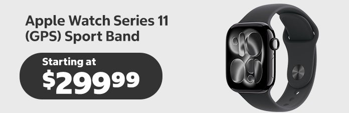 Apple watch series 11 GPS Sport Band starting at $299.99
