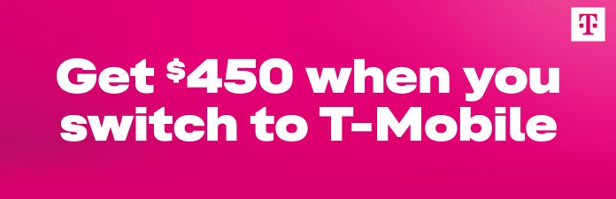 Get $450 when you switch to T-Mobile