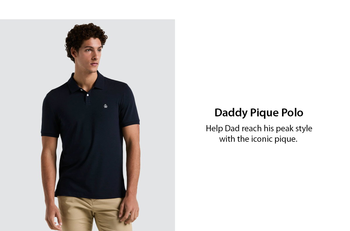 Shop Daddy Pique Polo