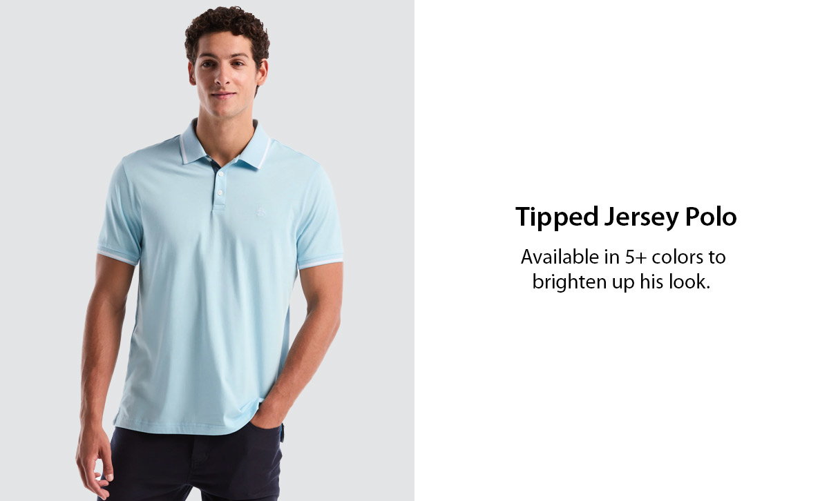 Shop Tipped Jersey Polo