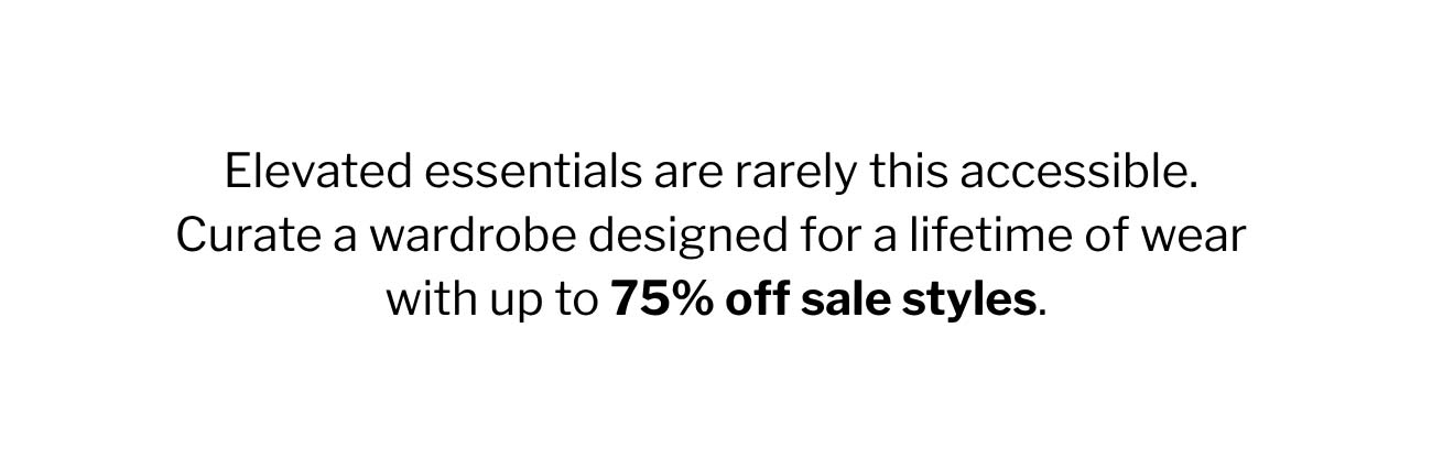 Shop Up To 75% Off Sale Style