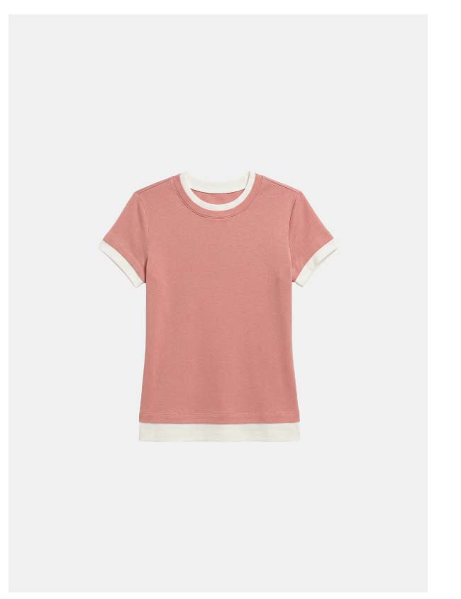 Veronica Layered Short Sleeve Tee