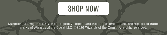 Dungeons and Dragons. Gather Your Party. Shop Now