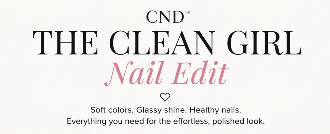 CND Clean Girl Nail Edit