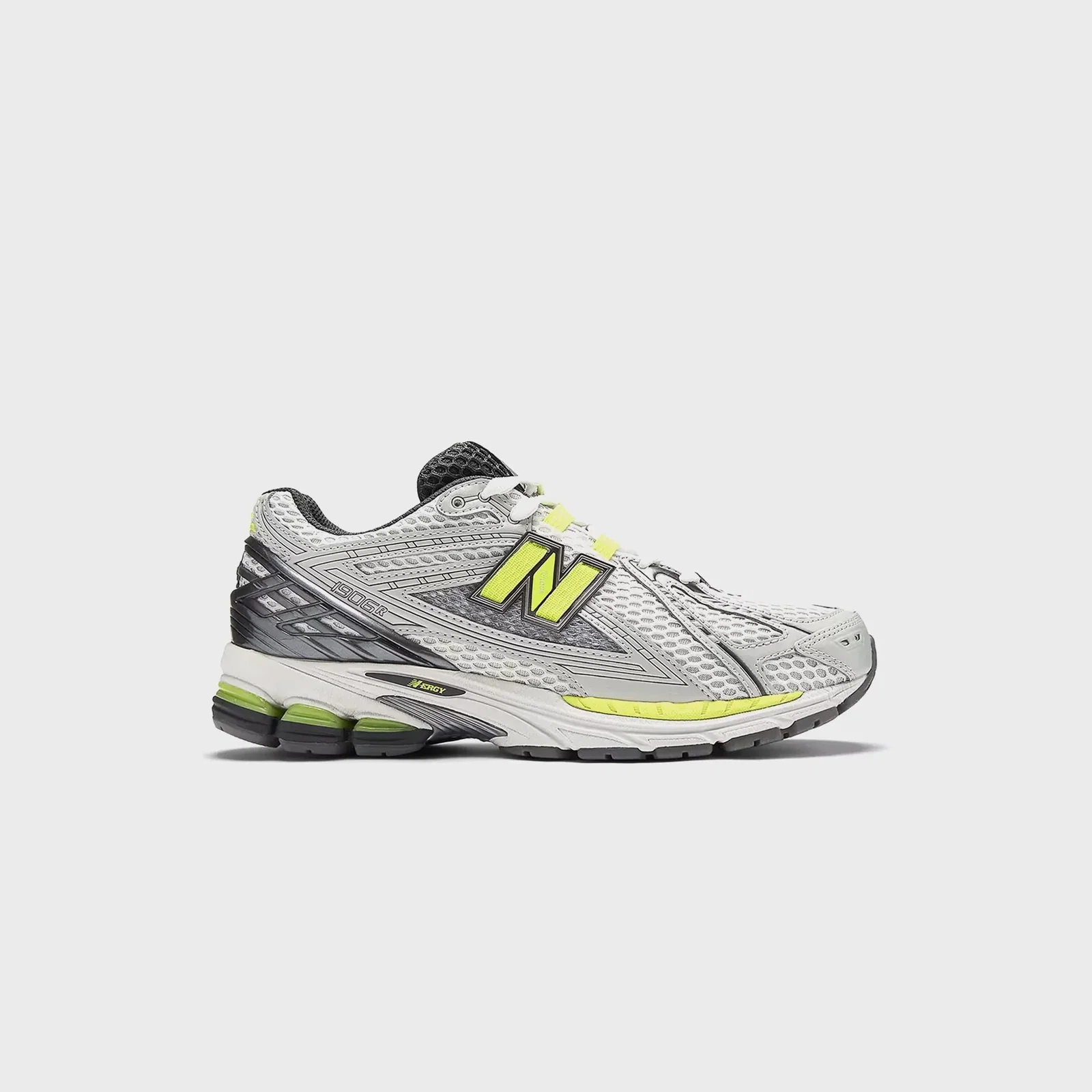 Image of New Balance 1906R - Light Silver Metallic / Alkaline Green