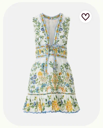 Emily Flora Dress