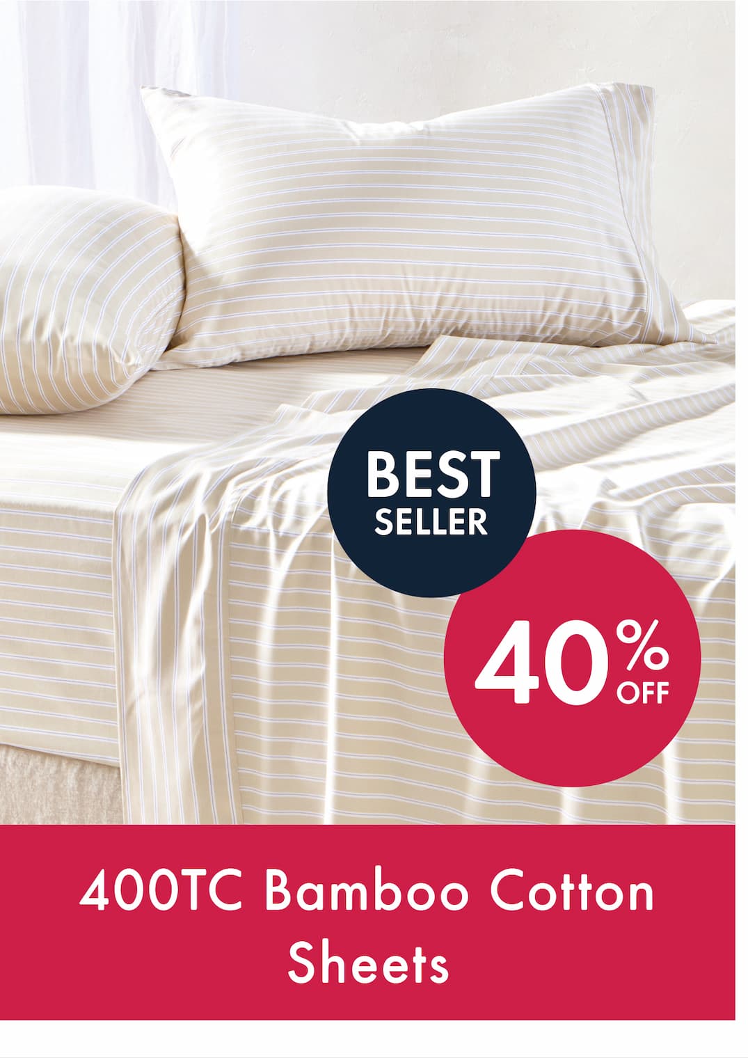 400TC Bamboo Cotton Sheets