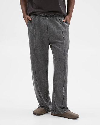 Commons Australian Cotton blend loose uncuffed trackpants