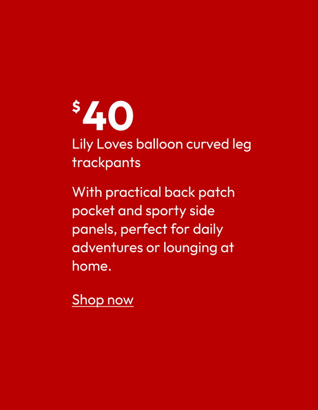 Lily Loves Balloon Trackpant
