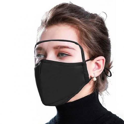 Image of Non-Medical Protective Face Mask with Eye Shield