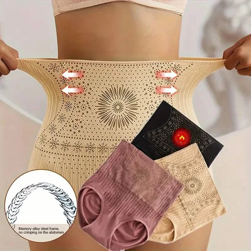Image of Women's High Waist Hip Slimming Lifting Tight Body Shaping Postpartum Tummy Control Pants