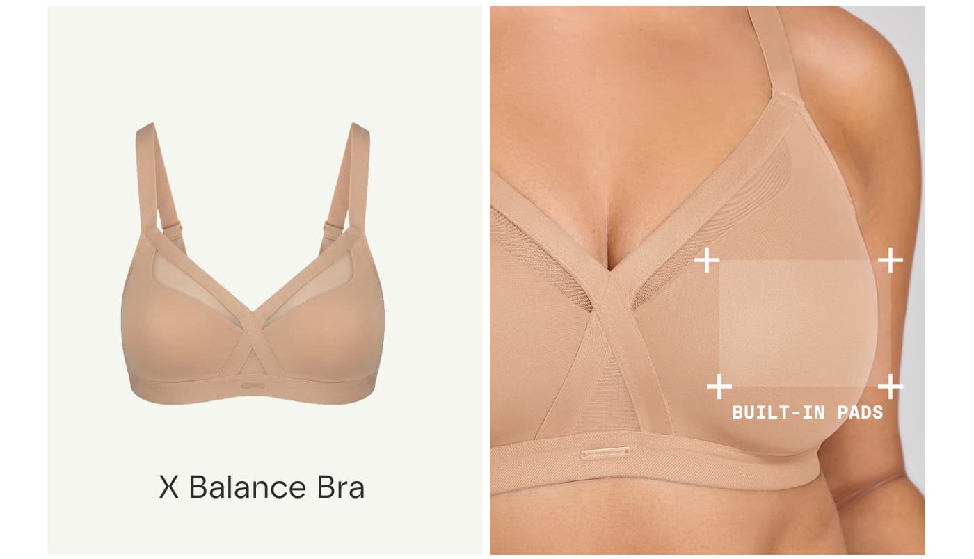 X Balance Bra | BUILT-IN PADS