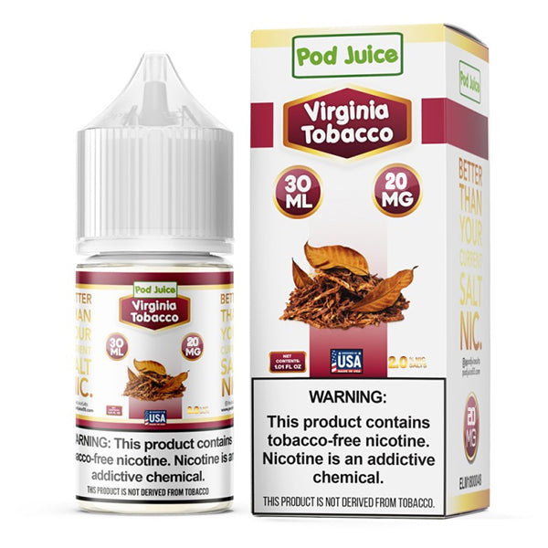 Virginia Tobacco Pod Juice TFN Salts 30mL