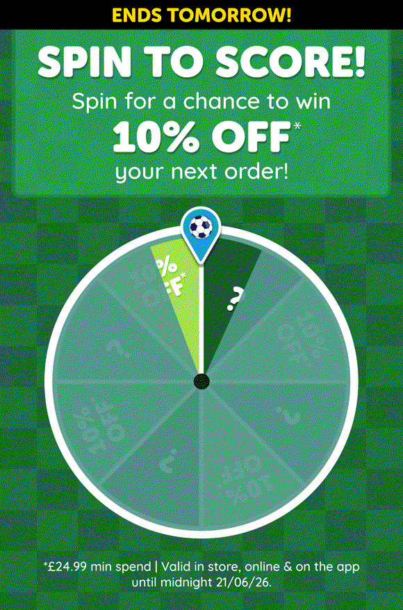 Discount ENDS TOMORROW