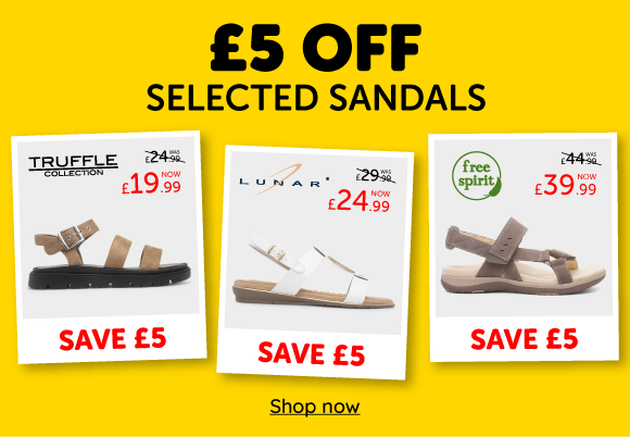SAVINGS on selected styles