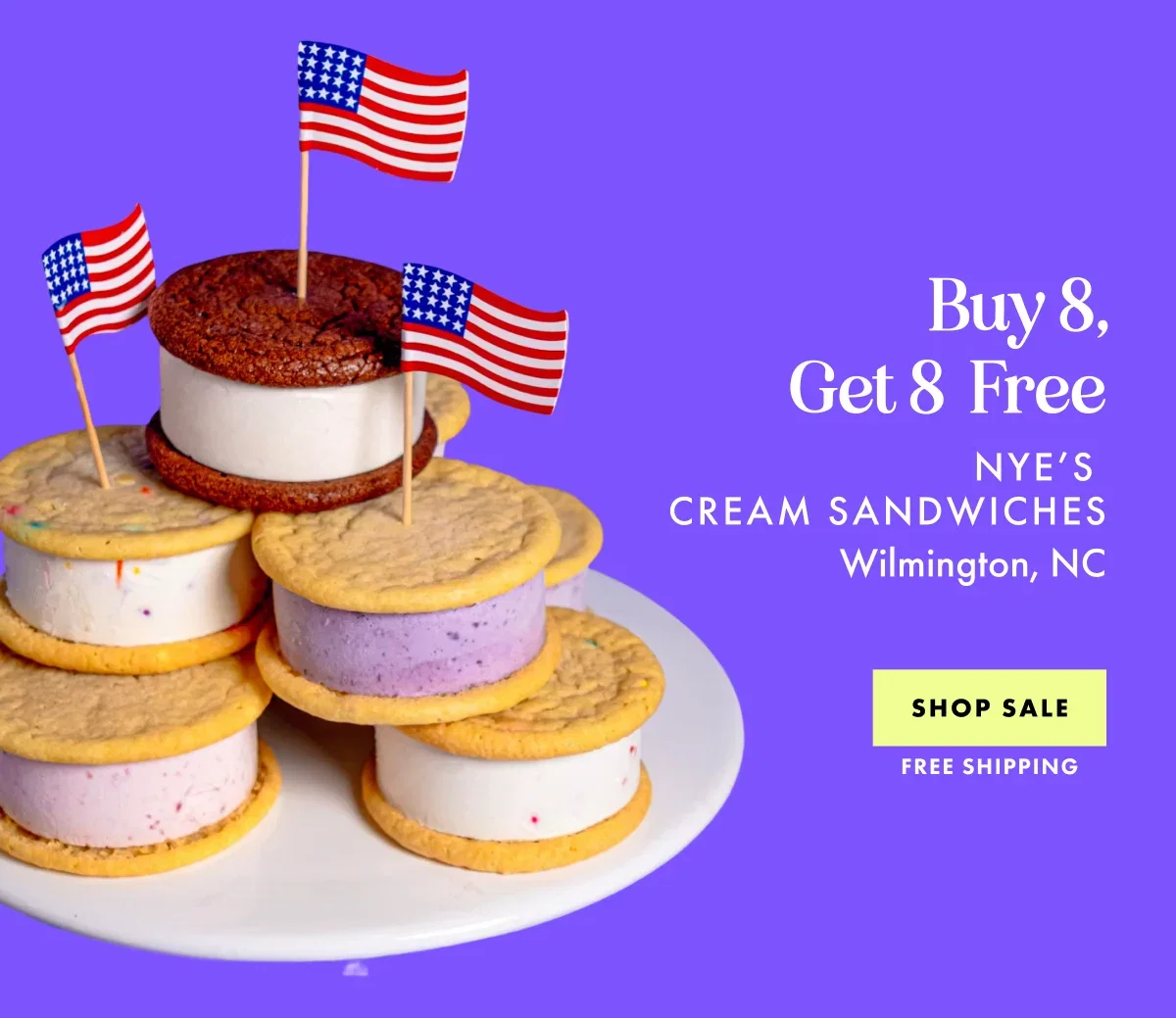 Nye's Cream Sandwiches BOGO