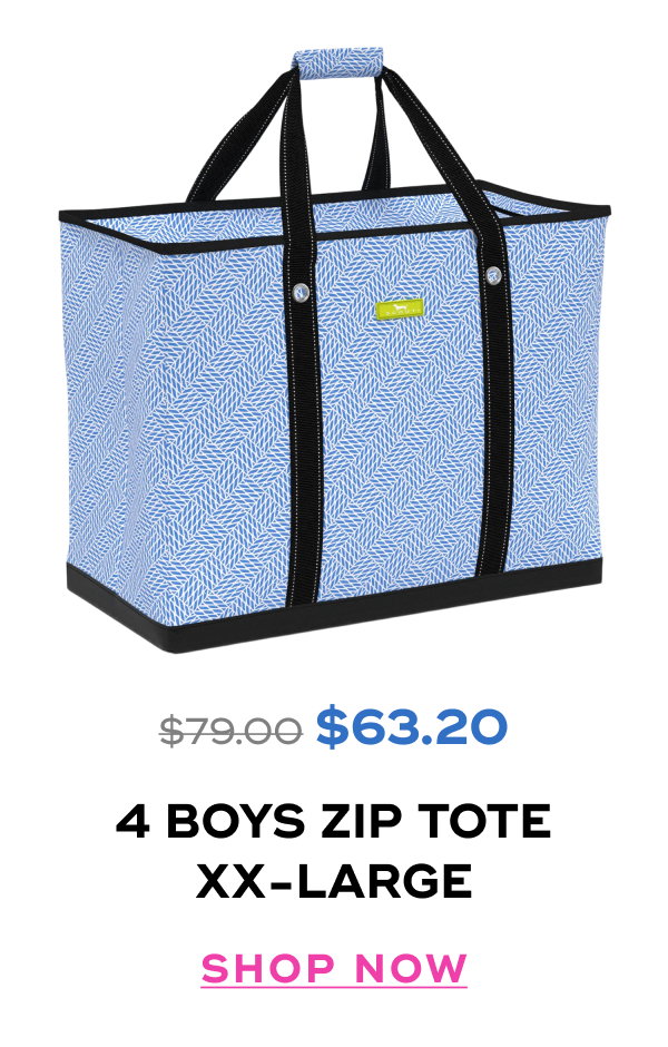 $79.00 $63.20 4 Boys Zip Tote XX-Large SHOP NOW