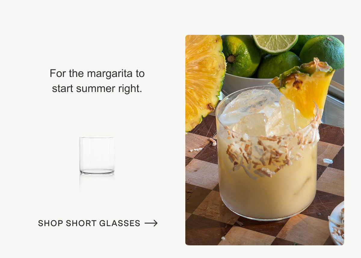 SHOP short glasses