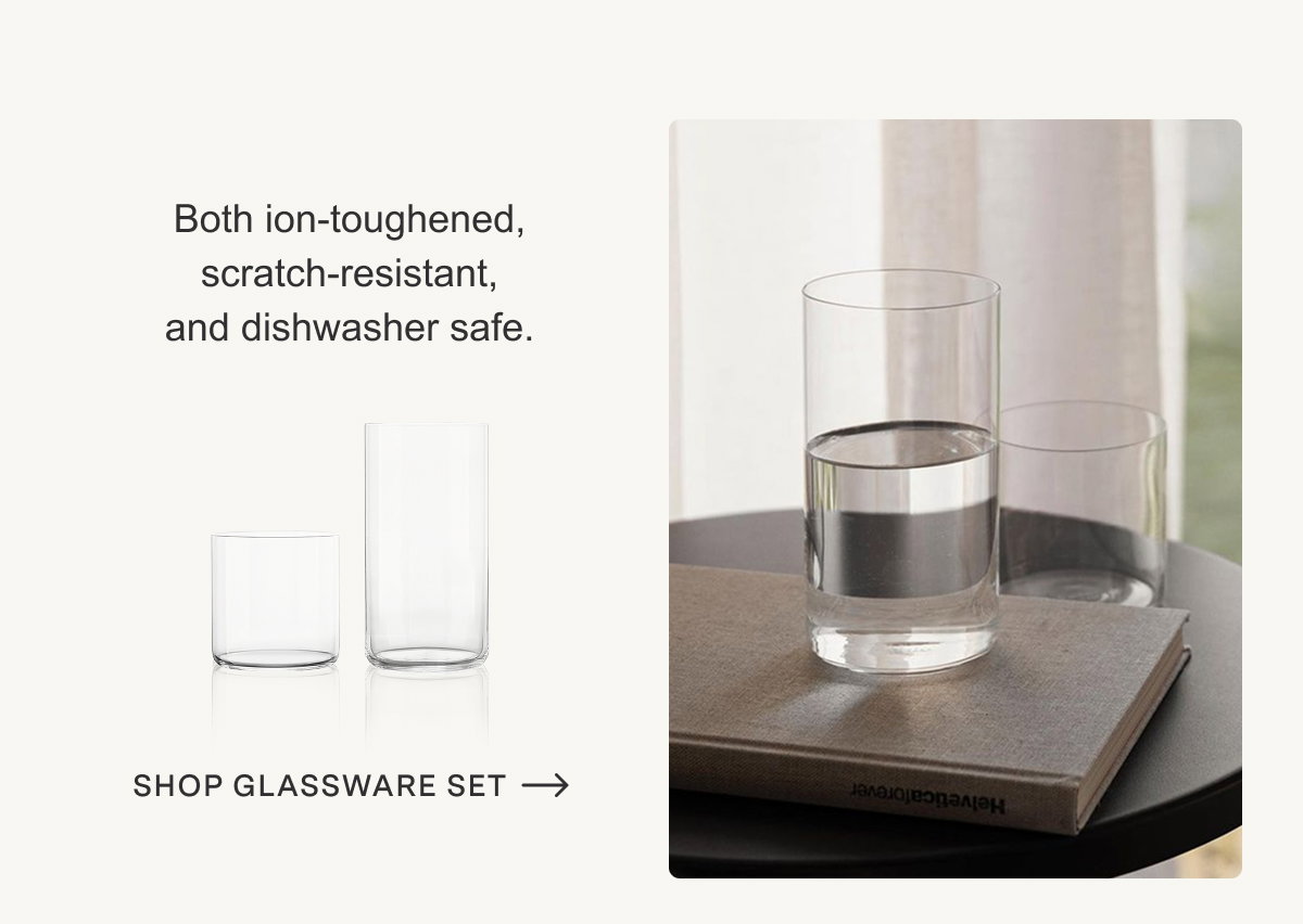 SHOP glassware set