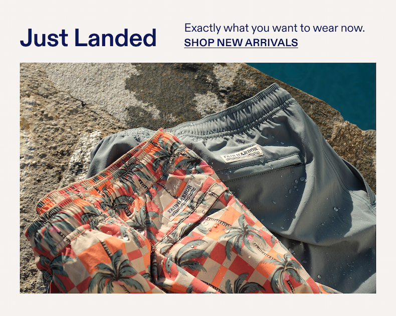 Just Landed Exactly what you want to wear now. SHOP NEW ARRIVALS