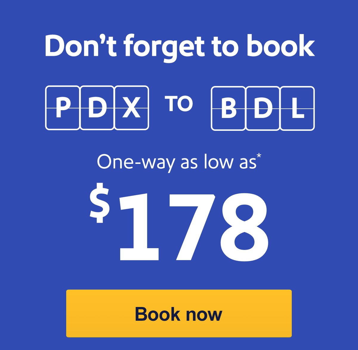 Don't forget to book your trip.