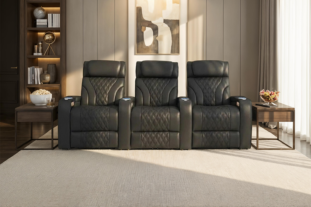 Seatcraft Luminis LT Heat and Massage home theater seating