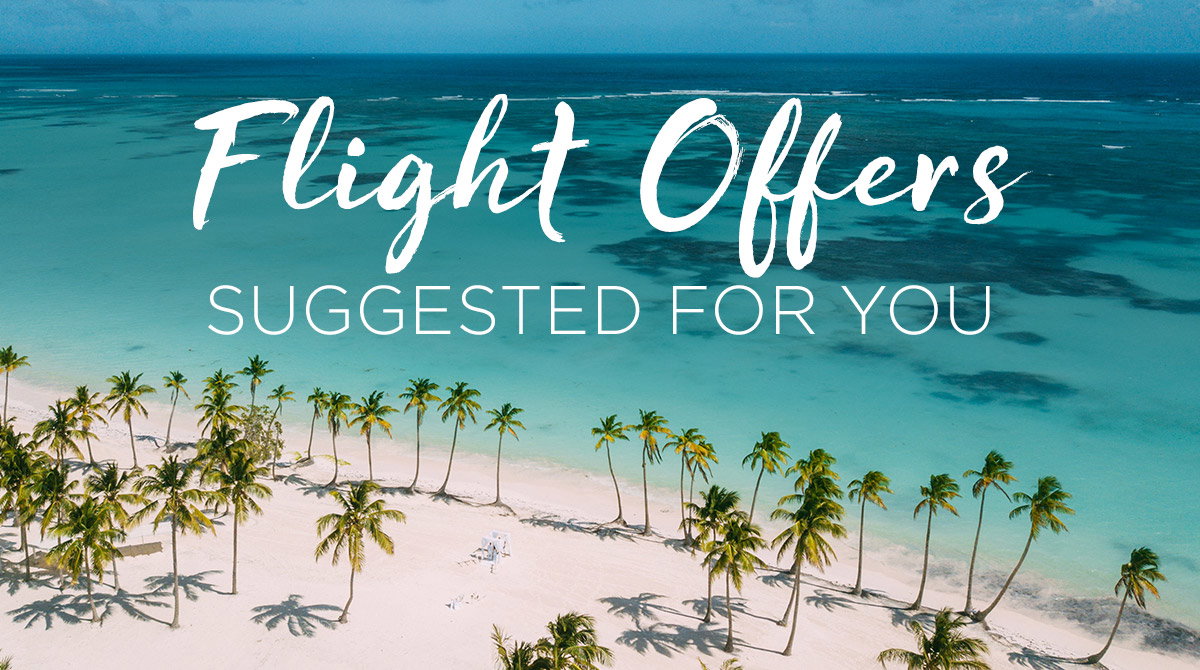 Flight Offers Suggested for You