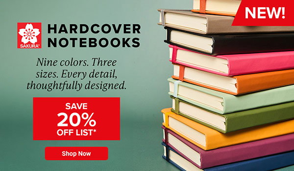 Sakura Hardcover Notebooks
