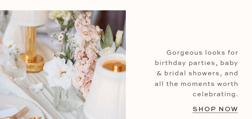 Event looks you'll love celebrating in.