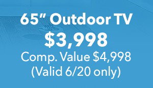 Samsung The Terrace LST7D Outdoor QLED 65-Inch Partial Sun 4K Smart TV 
