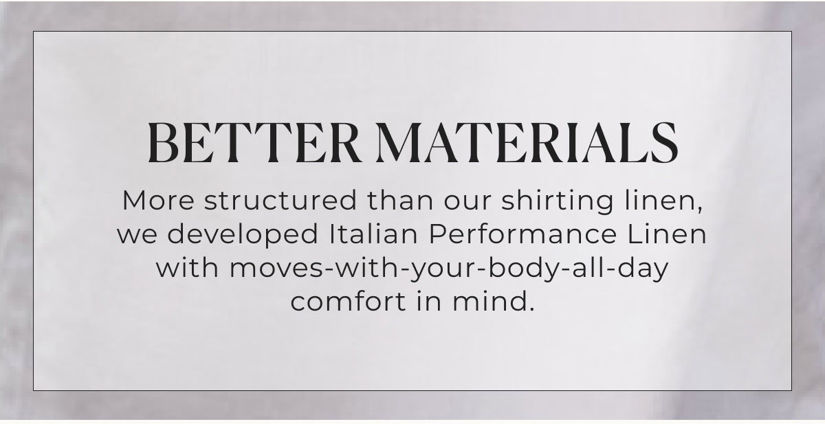 better materials