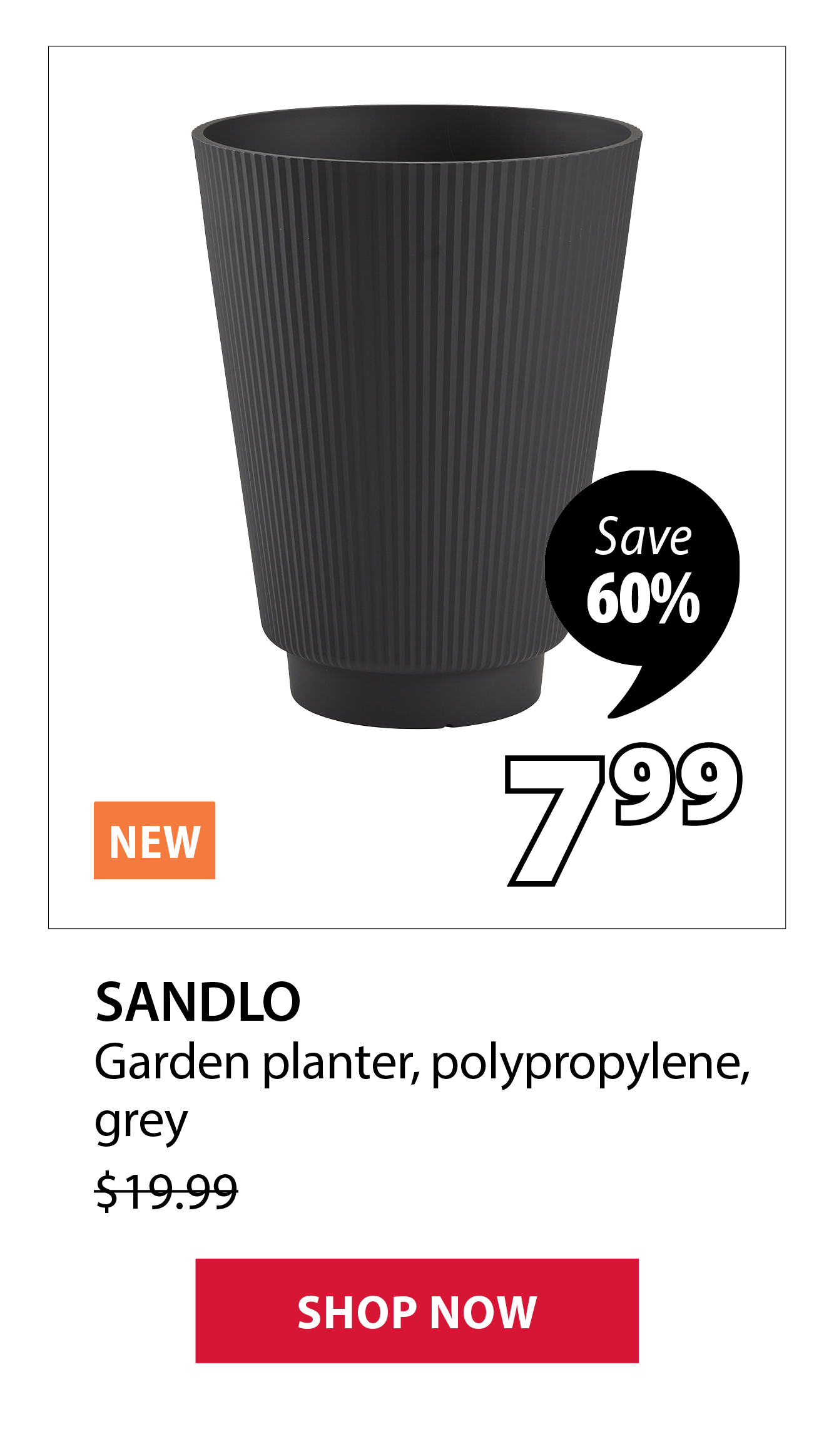 SANDLO Garden planter | Save 60%