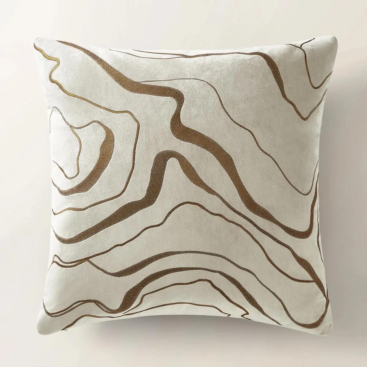 Image of Encina Pillow 22" - Rust/Ivory