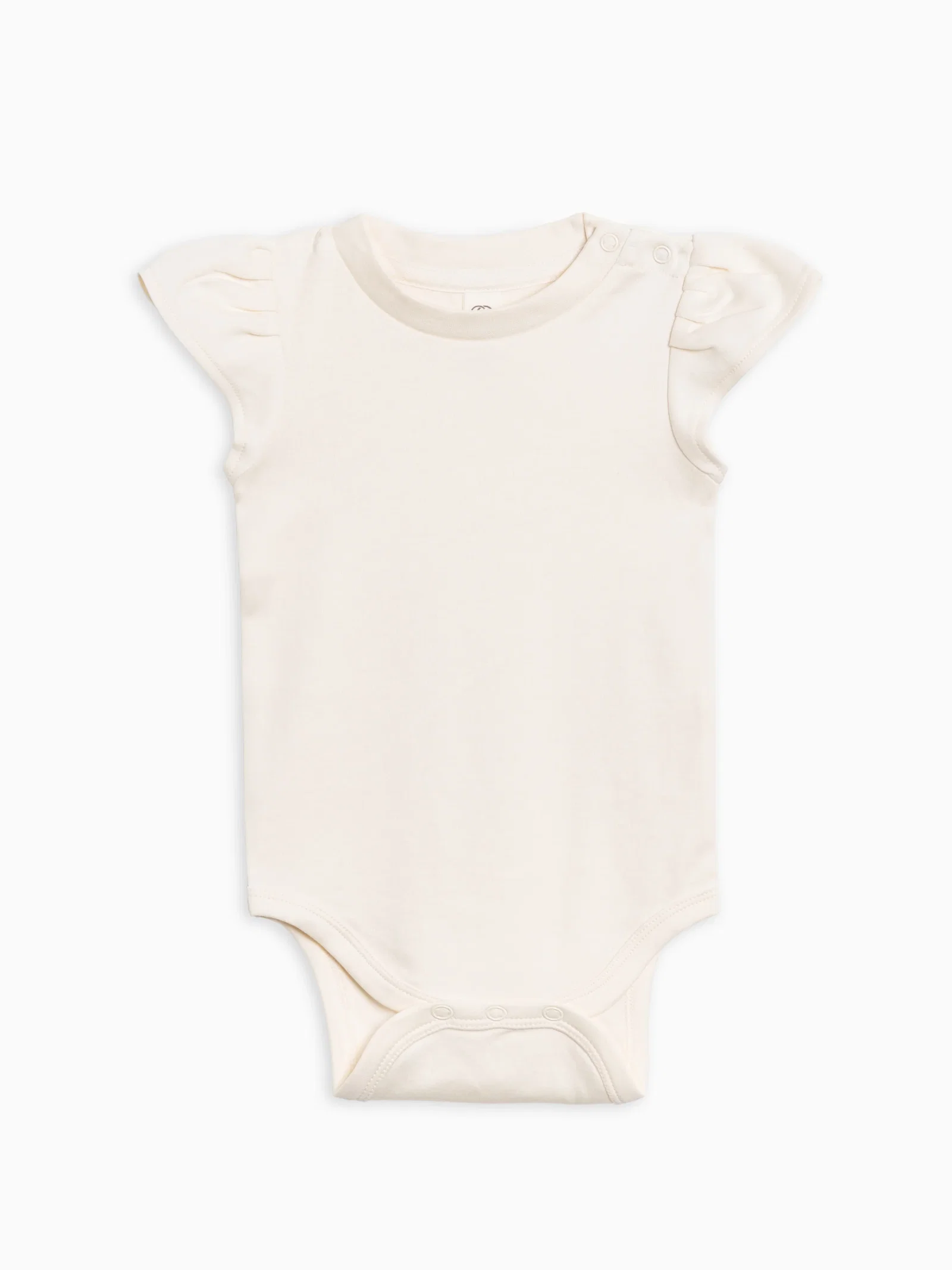 Image of Pearl Petal Sleeve Bodysuit - Ivory