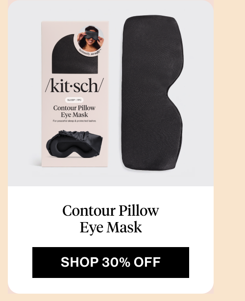 Contour Pillow Eye Mask