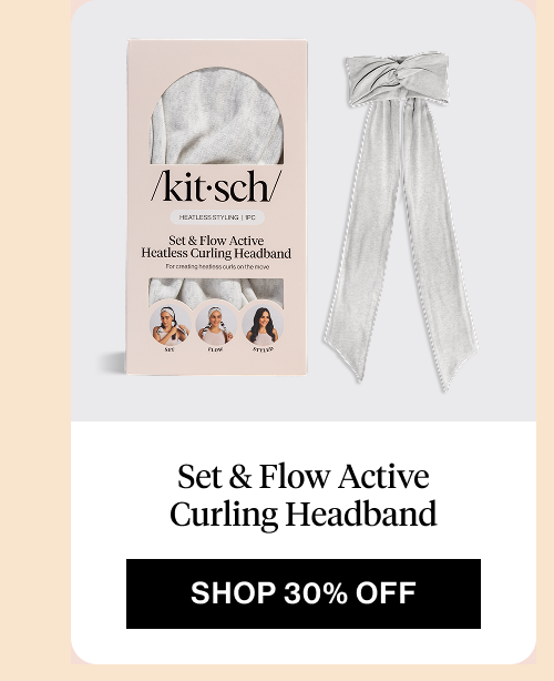 Heather Gray Set & Flow Active Curling Headband