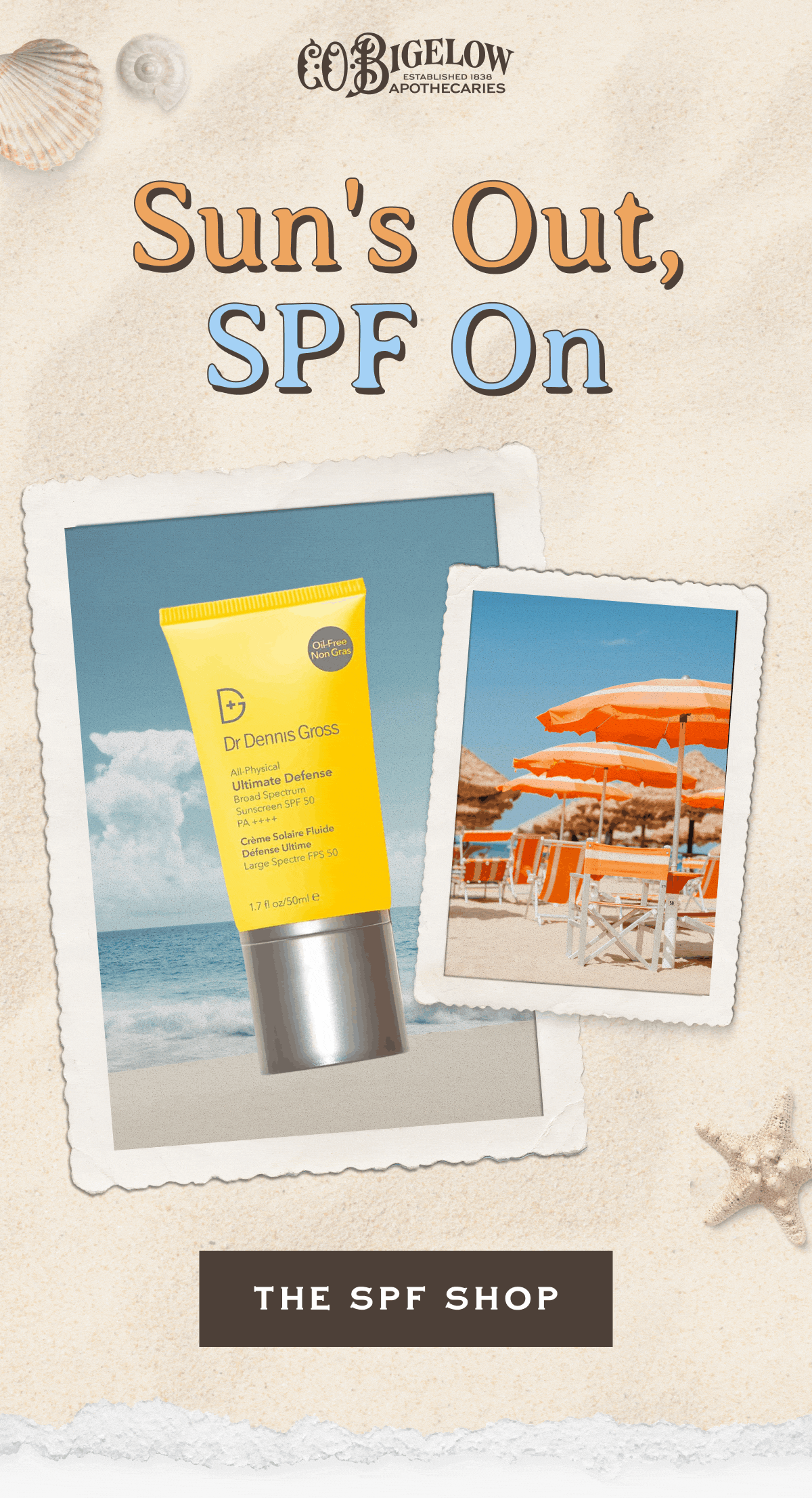 Sun's Out, SPF On | THE SPF SHOP