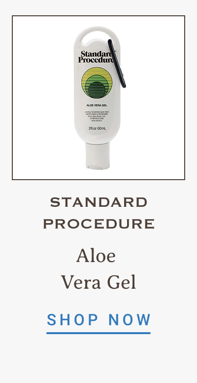 Standard Procedure Aloe Vera Gel | SHOP NOW