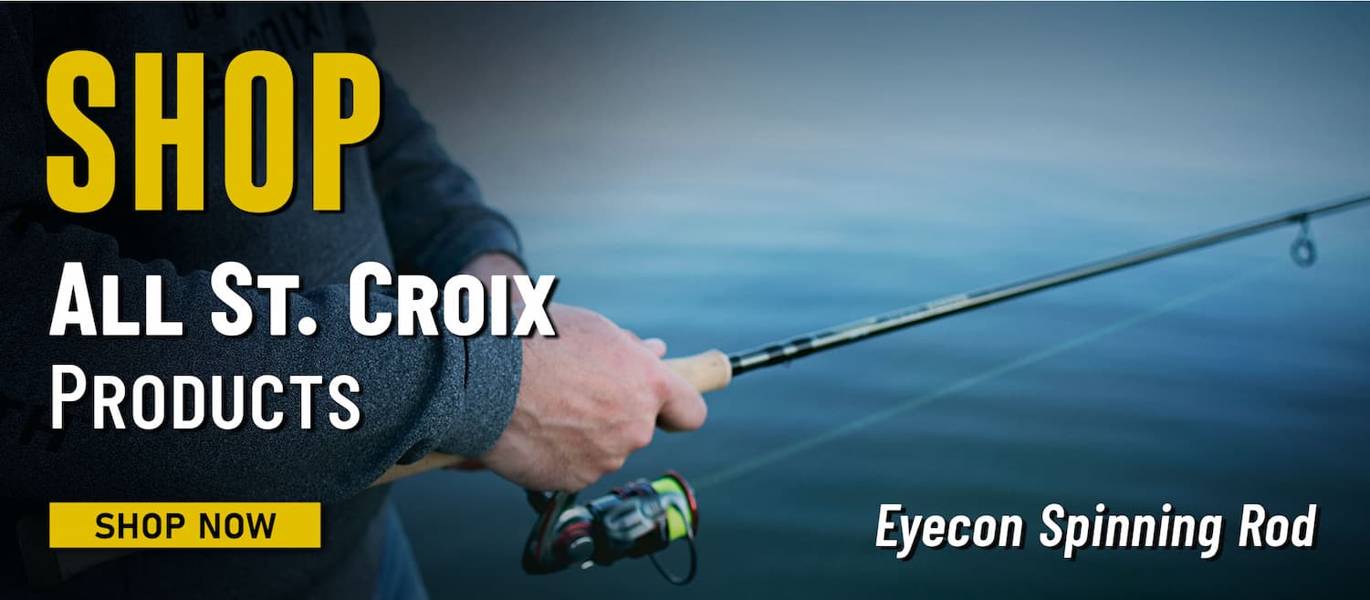 Shop All St. Croix Products Eyecon Spinning Rod Shop Now
