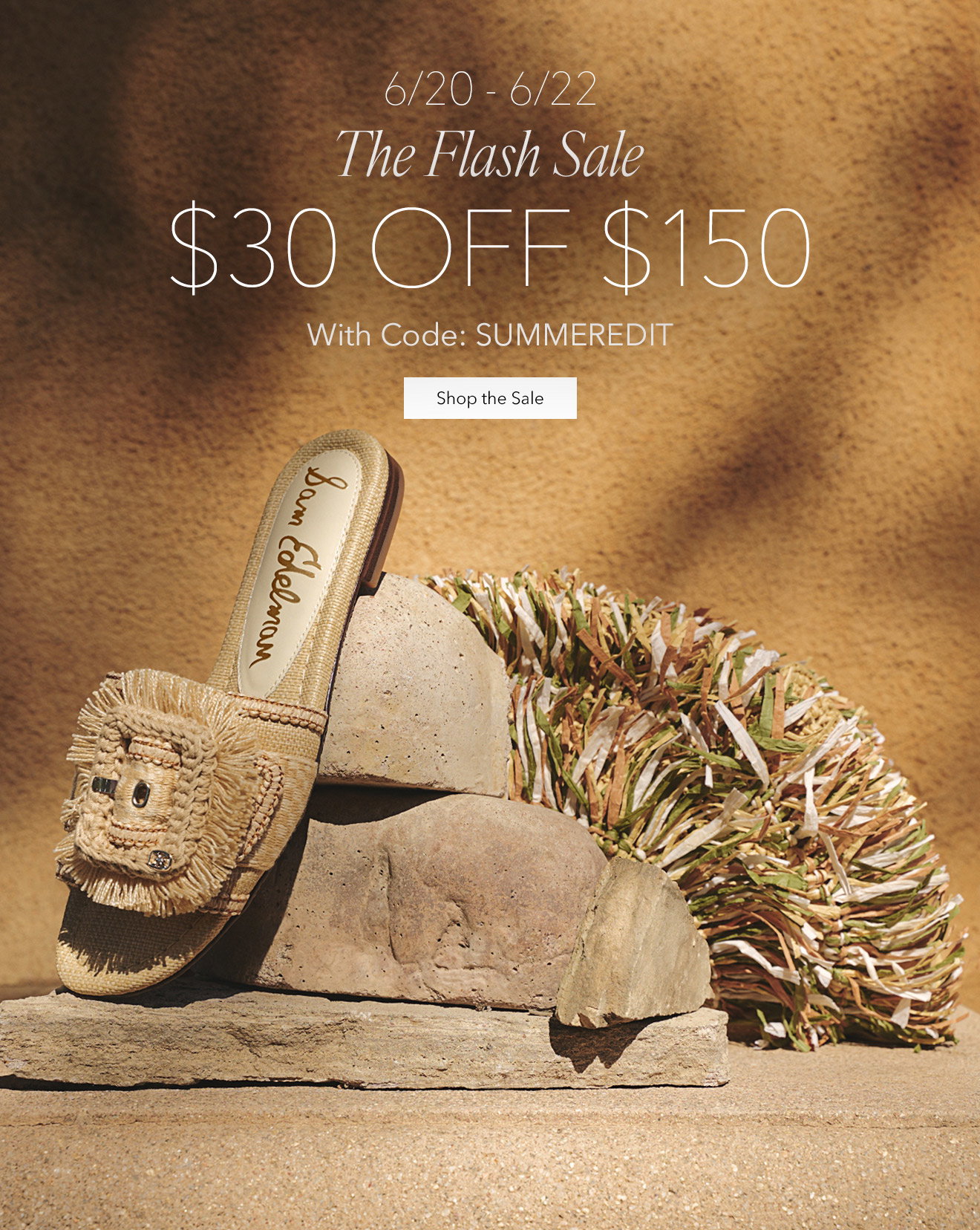 THE FLASH SALE | $30 Off $150 with code SUMMEREDIT | Shop the Sale